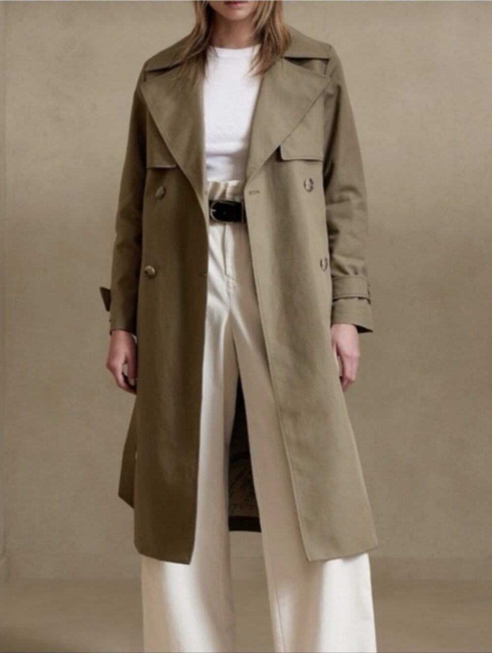Banana Republic Rio Bonded Trench Coat - Like New